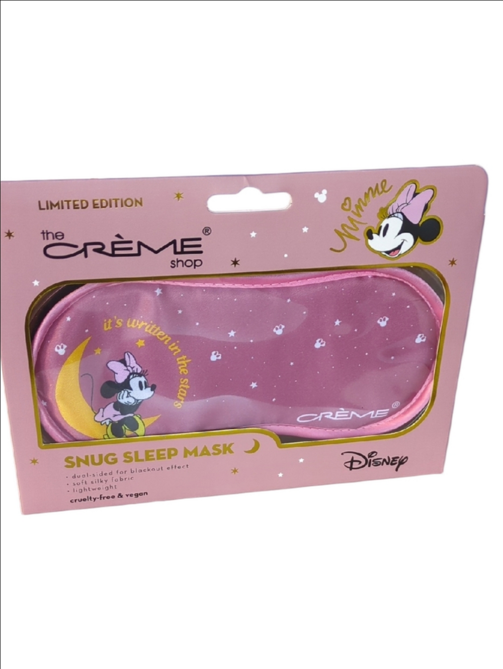 The Crème Shop Disney Minnie Pink Sleep Mask